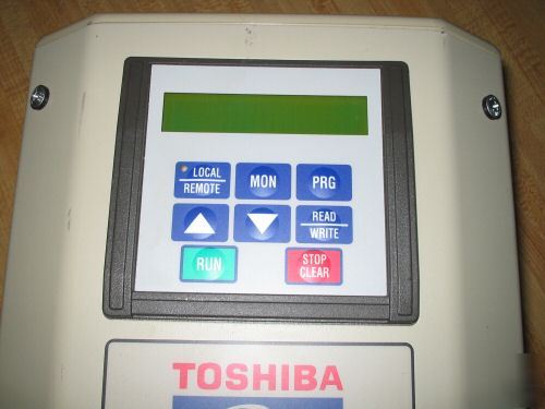 Like new toshvert-130 transistor inverter 3PH 