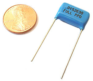 Radial film capacitors ~ .015UF 630V 5% (25)