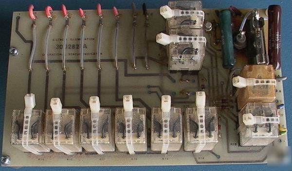 Relay board siltro 30028921A 10 ic relays