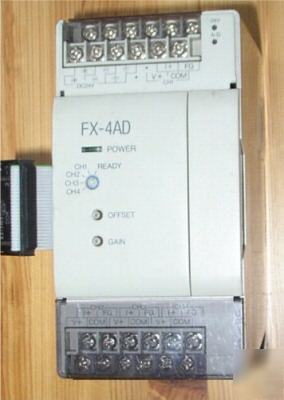 Used mitsubishi fx-4AD FX4AD analog analogue