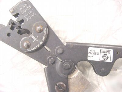Delphi gm packard electrical hand crimping tools