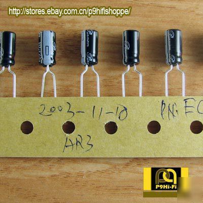 180PCS 10UF 25V panasonic pureism audio capacitors