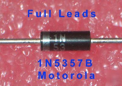 20 pcs motorola diode 1N5387 zener 5W 190V