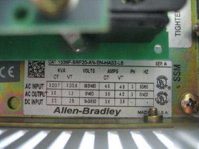 Ab allen bradley 1336F-BRF20-an-en-HAS2-L6 2 hp a nnb