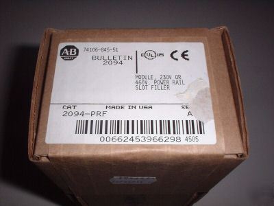 Allen bradley kinetix slot filler ( ) 2094-prf