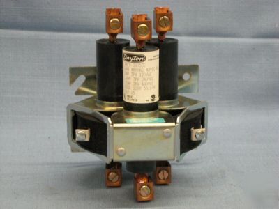 Dayton vertical mount mercury relay 3 pole 60A 3X753