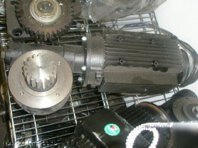 Grundfos 100BB-4-FT130-c heavy duty motor with gear