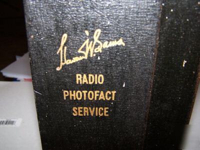 Howard w sam radio photofact service manual 21-30