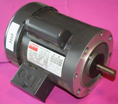 New 1/3 hp dayton industrial motor 6K181 3450 rpm #3165