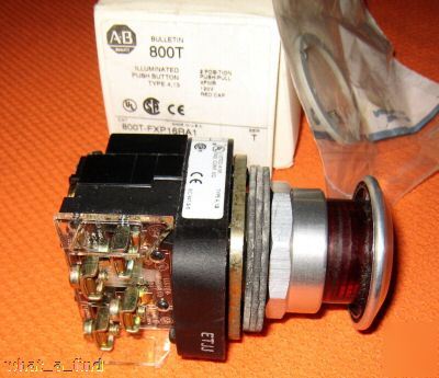 New allen bradley 800T-FXP16RA1 FXP16 push pull button