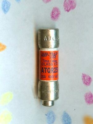 New gould shawmut ATQR25 atqr-25 time delay fuse 25 amp