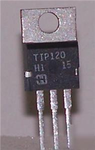 New transistors npn darl 60V 5A to-220 p/n:TIP120 100 
