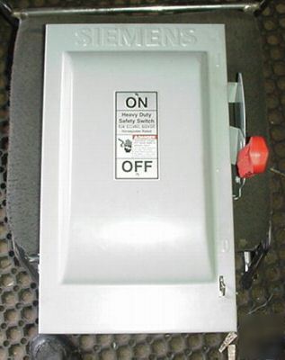 Siemens 60 amp disconnect box cat#hf type vb 11 VB11 __