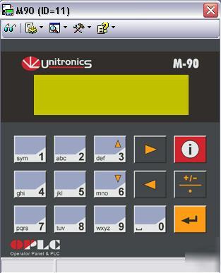 Unitronics oplc U90 ladder programming and training