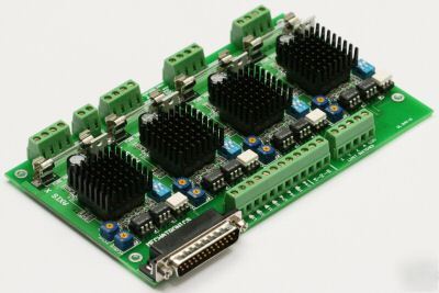  4 axis cnc router or mill stepper motor driver board 