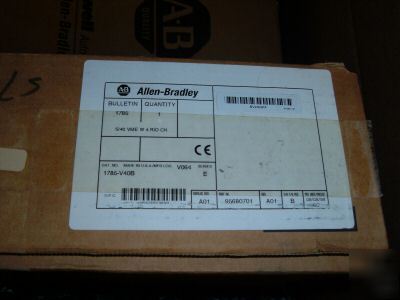 Allen bradley 1785-V40B 1785V40B vme PLC5 5/40