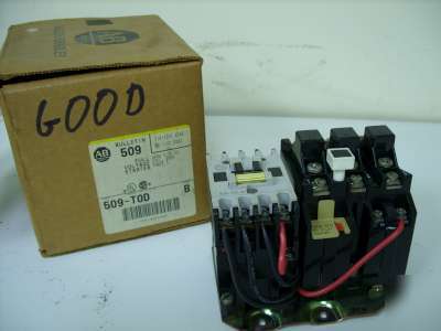 Allen bradley 509-tod nema 00 motor starter 110V 3 ph