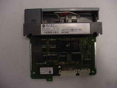 Allen-bradley slc 500 5/02 with 4 slc slot racks 