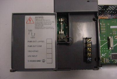 Allen-bradley slc 500 5/02 with 4 slc slot racks 