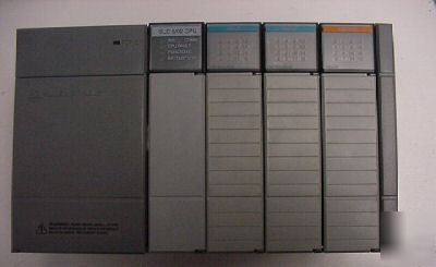 Allen-bradley slc 500 5/02 with 4 slc slot racks 