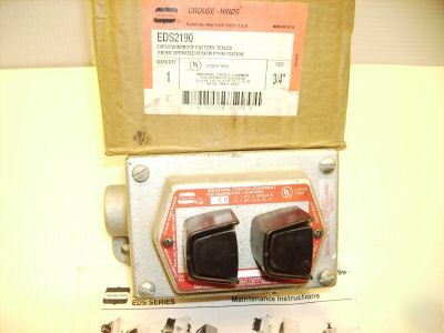 Crouse-hinds EDS2190 explosion proof control station