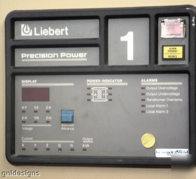 Liebert precision power conditioner 15 kva transformer 