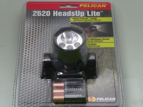 New brand pelican 2620 heads up lite light