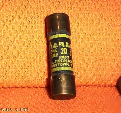 New monarch 20 amp fuse 250V warranty nos