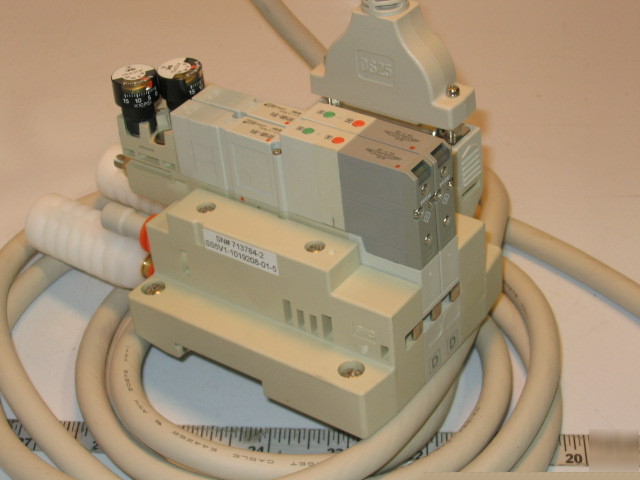 New smc solenoid valve bank with 2 valves SV1400-5FU