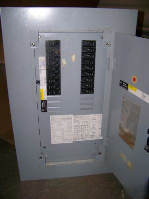 Ge 125AMP main mlo circuit breaker panelboard 480/277V