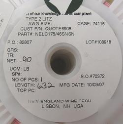 Litz wire antennas hi q coils am loop crystal set 600'