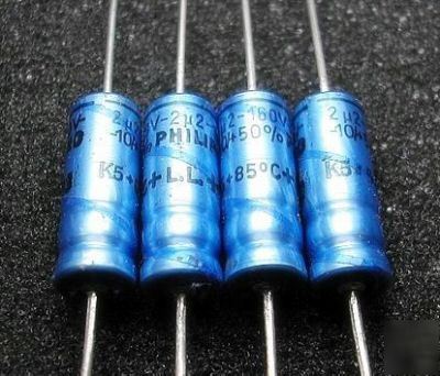 10 x philips K0 133 2.2UF 160V 200 nos 