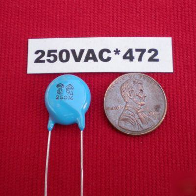 250V ac/ 8KV dc/ 4700PF safety ceramic capacitor 