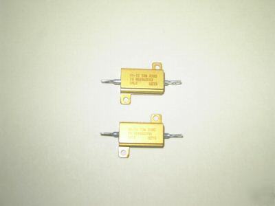 300 ohm 10 watt power resistor gold aluminum metal case