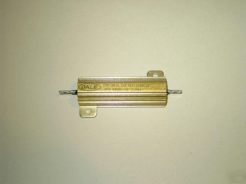 51 ohm 50 watt power resistors gold case dale