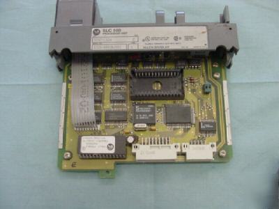 Allen-bradley slc 500, cat. # 1746-L524 processor unit<