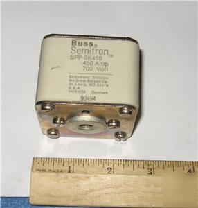 Bussman 450 amp semitron fuse cartridge