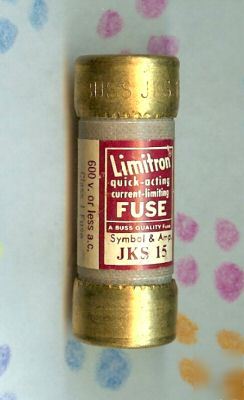 New bussmann limitron jks-15 quick acting JKS15 fuse