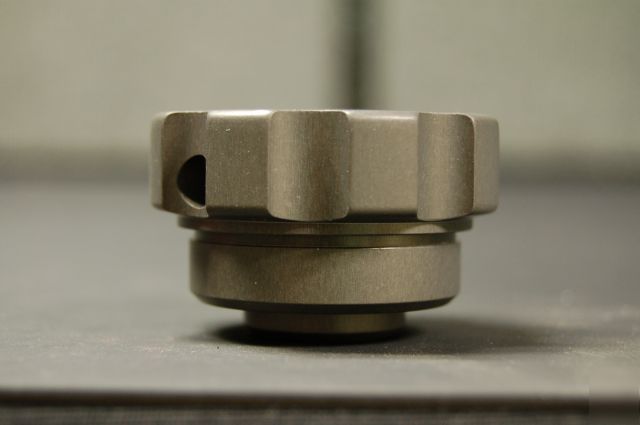 Oem machined aluminum knob (shaft hole: 3/8