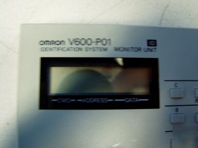 Omron identification system monitor unit m/n: V600-P01