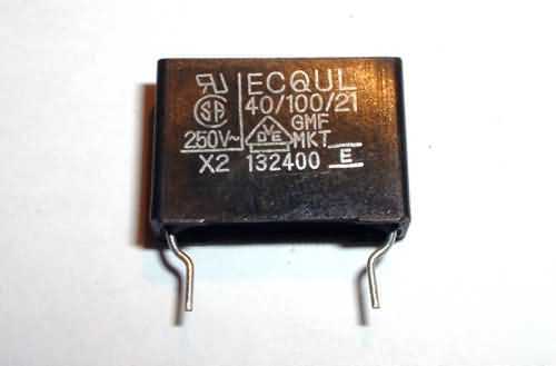 Panasonic plastic film polyester capacitor 0.1UF 250V