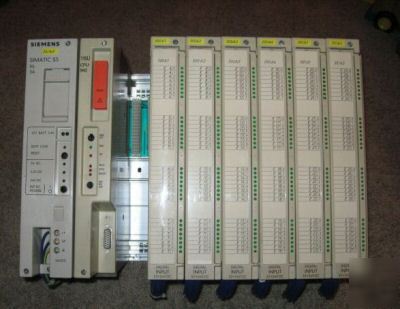 Siemens simatic S5 115U cpu 942 plc input output module