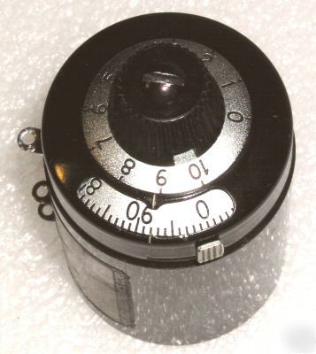 Spectrol 50R potentiometer resistor precision dial rare