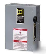 Square d D221N disconnect safety switch 30 amp 3P 240V