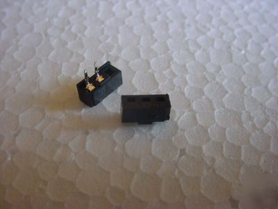 3 pin 2 connection pc mount amp socket #531173-1