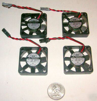 Adda 1 5/8 inch 24 vdc miniature brushless fans (6)