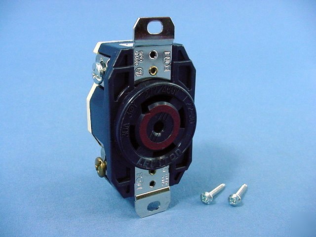Leviton L22-30 locking receptacle 30A 277/480V 2820