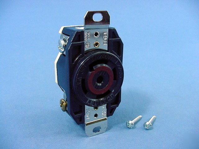 Leviton L22-30 locking receptacle 30A 277/480V 2820
