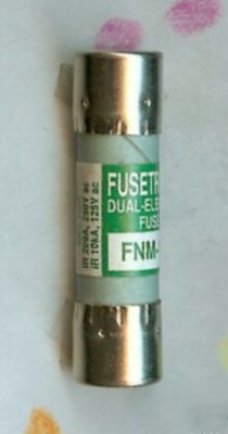 New bussmann fusetron fnm 1/2 delay fuse 1/2 amp 250 v