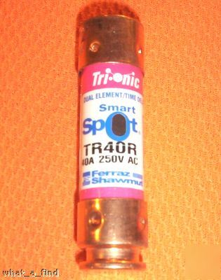 New shawmut tr-40-r tri-onic fuse TR40R smart spot